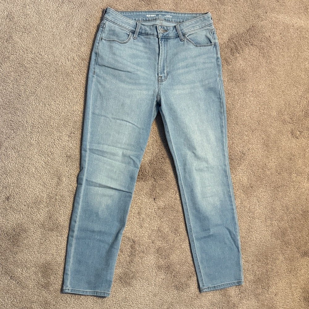 Old Navy Light Blue Women’s High-Rise WOW Straight
